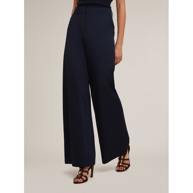 Pantalon palazzo en coton - MOTIVI