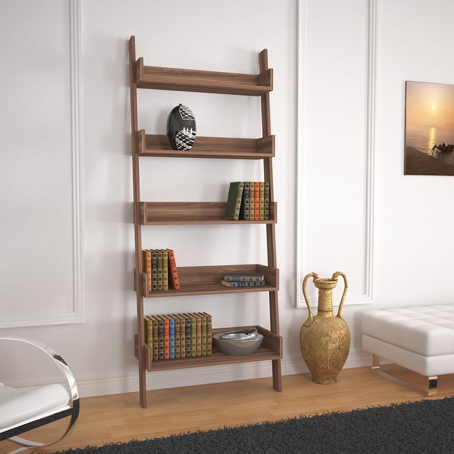 Полка для книг, Only / Онли ореховый SO'HOME