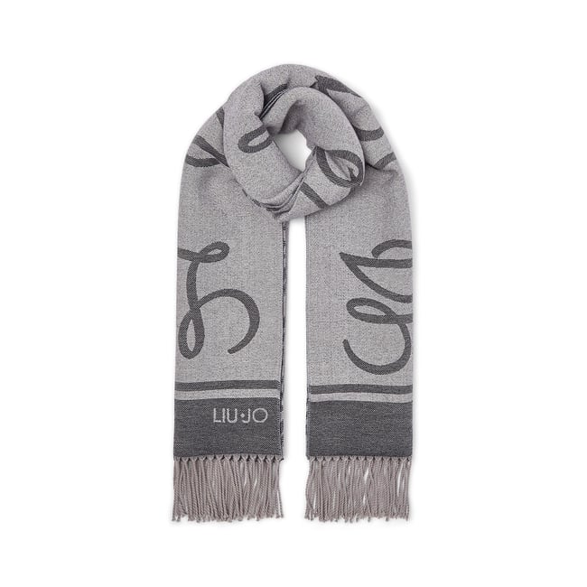 Étole Jacquard avec Logo - LIU JO