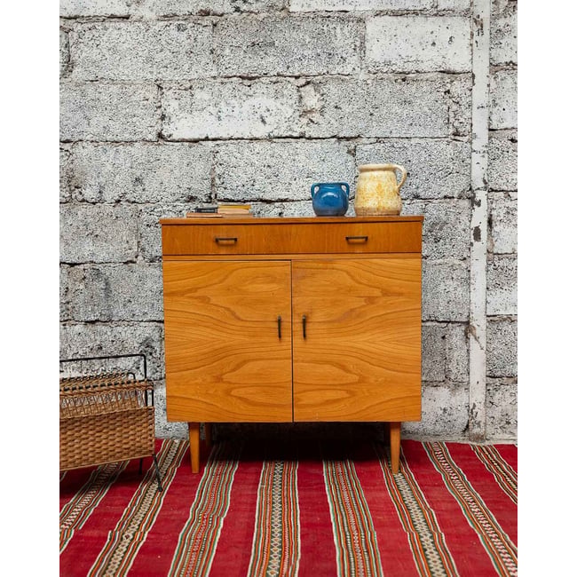 Commode élégante Olga N°711 - Bon état Couleur bois clair <span itemprop=