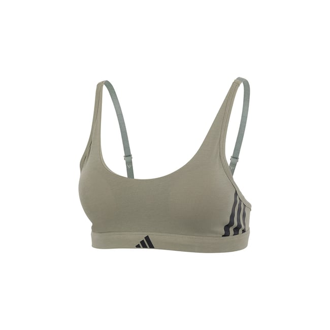 Brassière ACTIVE ESSENTIALS COTTON 3 STRIPES - ADIDAS SPORTSWEAR