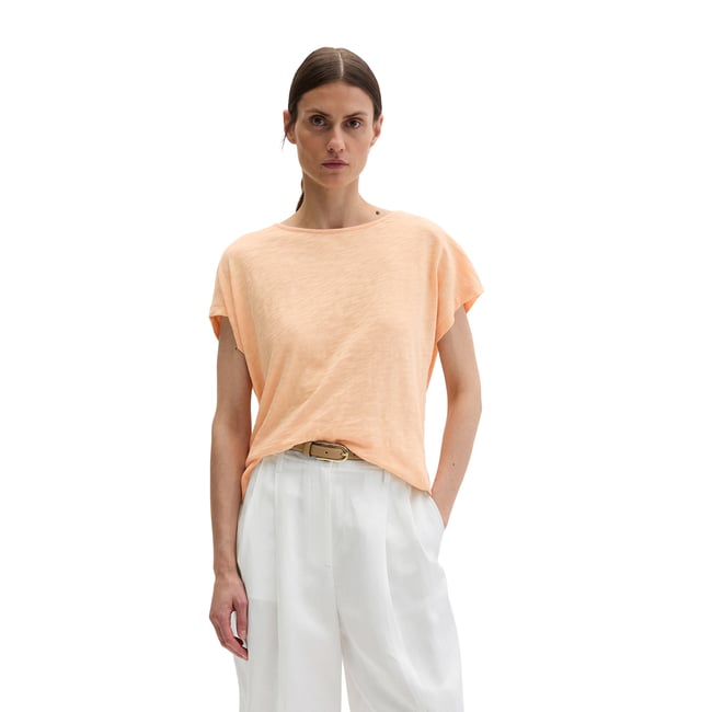 T-shirt DfC loose en jersey slub - MARC O'POLO