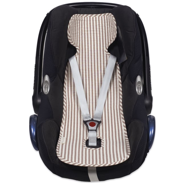 Assise pour siège-auto marron <span itemprop=