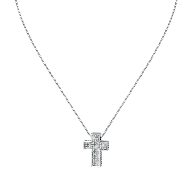 Collier CRISTALLI acier inoxydable <span itemprop=