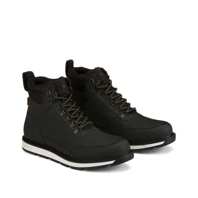 Boots à lacets Axel noir <span itemprop=