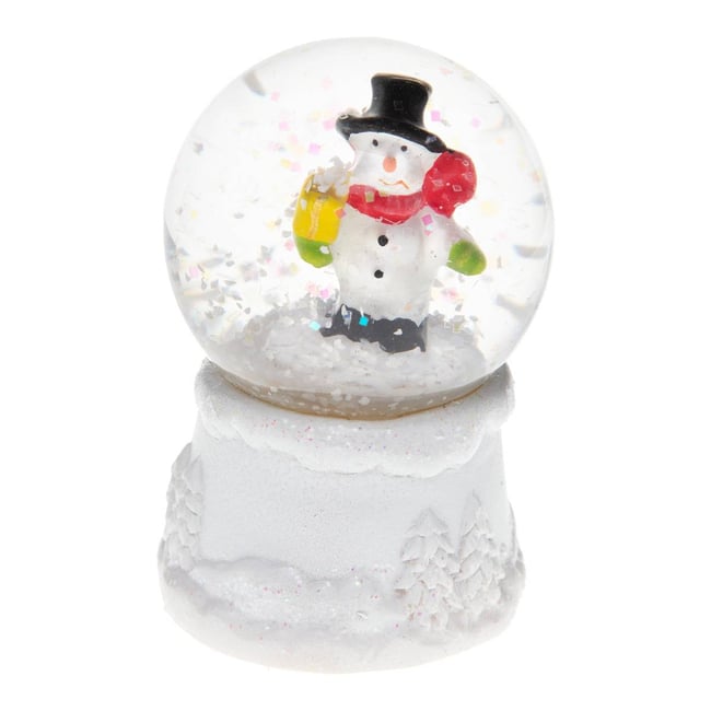 Boule à neige pailletée 1LED Couleur multicolore <span itemprop=