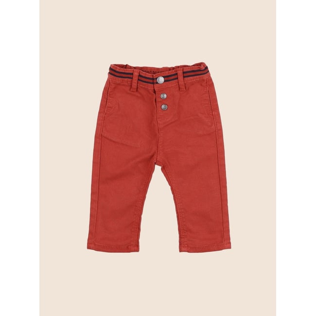 Pantalon - Très bon état rouge <span itemprop=
