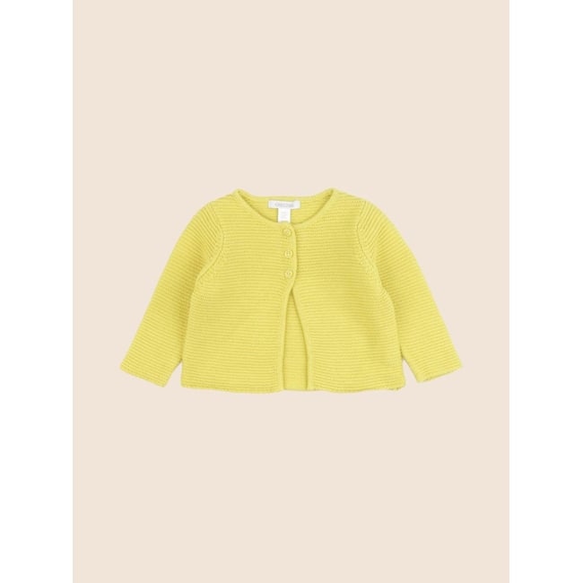 Gilet - Très bon état jaune <span itemprop=