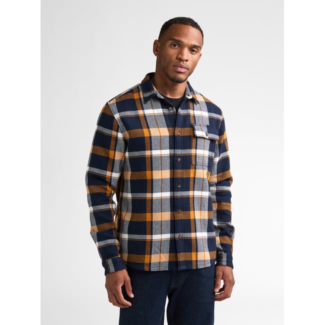 Chemise en coton épais à carreaux steelstate - PETROL INDUSTRIES
