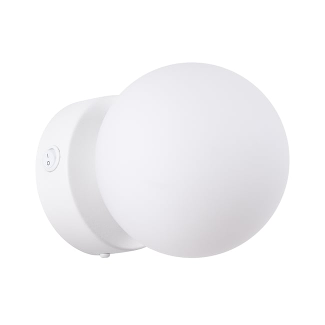 Applique Acier Blanc G9 1 Yoli Couleur blanc <span itemprop=