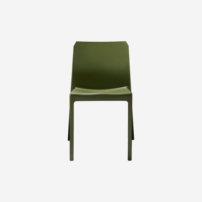 Chaise de jardin polypropylène MALYA vert <span itemprop=