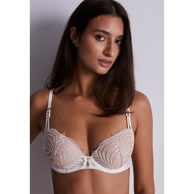 Soutien-gorge Push-up coques Hypnolove beige <span itemprop=