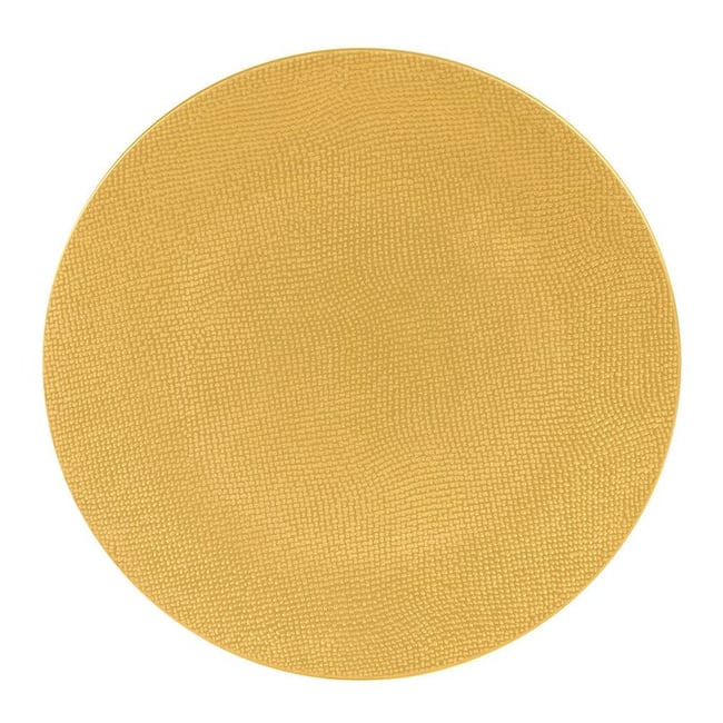 Lot De 6 Assiettes à Dessert Vésuvio Blanc 20,5 Cm - Table Passion - Effet Relief Élégant