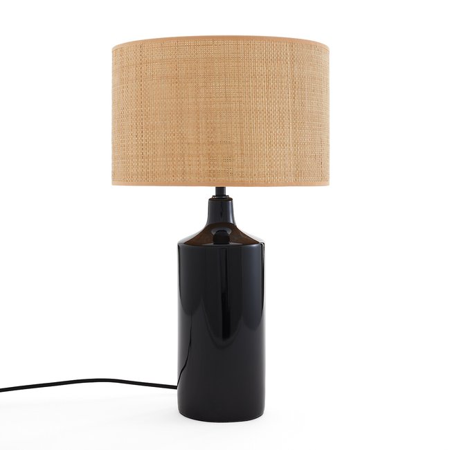 Rabano Ceramic and Raffia Table Lamp - LA REDOUTE INTERIEURS