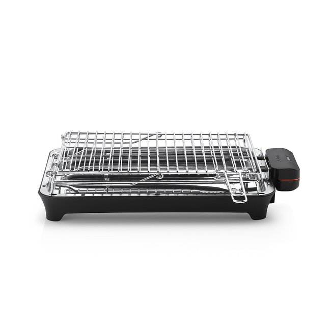 Grelhador Elétrico de Resistência HeatUltra EasyFlip M 2400W 4324FL, FLAMA preto  <span itemprop=