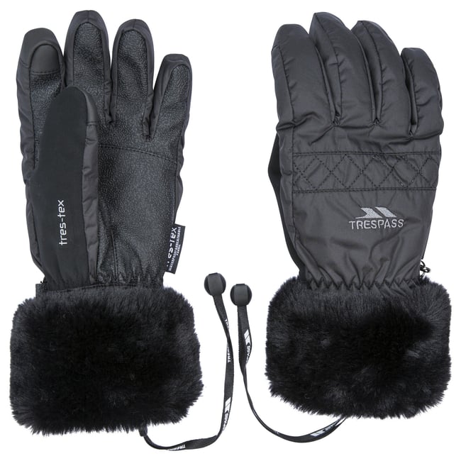 Gants Yanki noir <span itemprop=