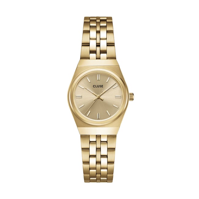 Montre Analogique  RETRO 70'S MINI doré doré doré <span itemprop=