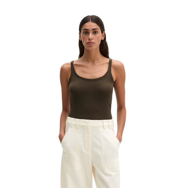Débardeur slim en single jersey doux - MARC O'POLO