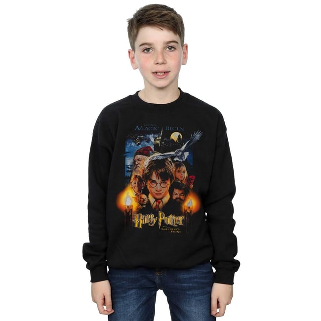 Sweat THE SORCERER'S STONE noir <span itemprop=