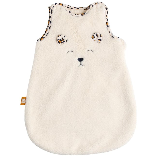 Gigoteuse ecru, noir, marron <span itemprop=