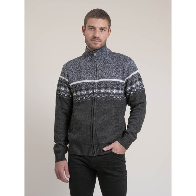 Gilet Chaud Zippé Lawongo antra <span itemprop=