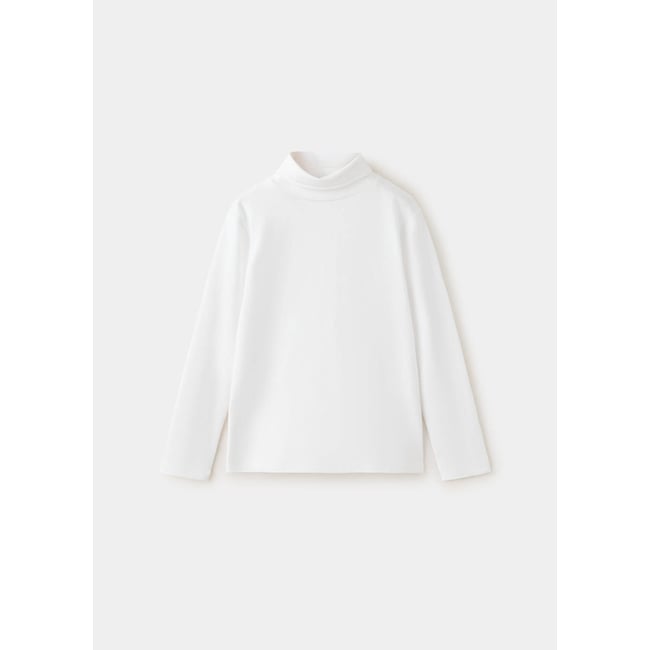 T-shirt en coton à col roulé - MANGO BABY