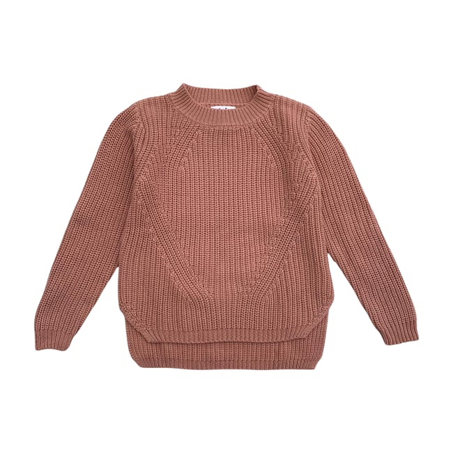 Pull enfant - Très bon état rose <span itemprop=