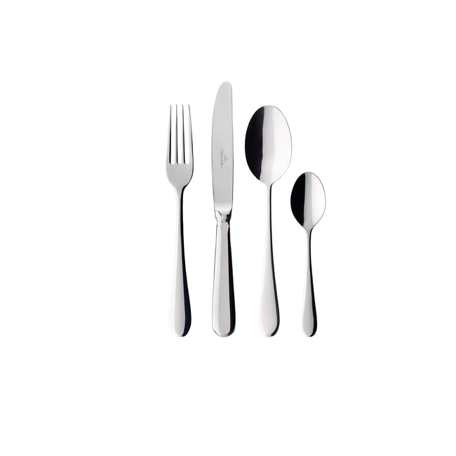 Ménagère 24Pcs. OSCAR Couleur argent/platine <span itemprop=