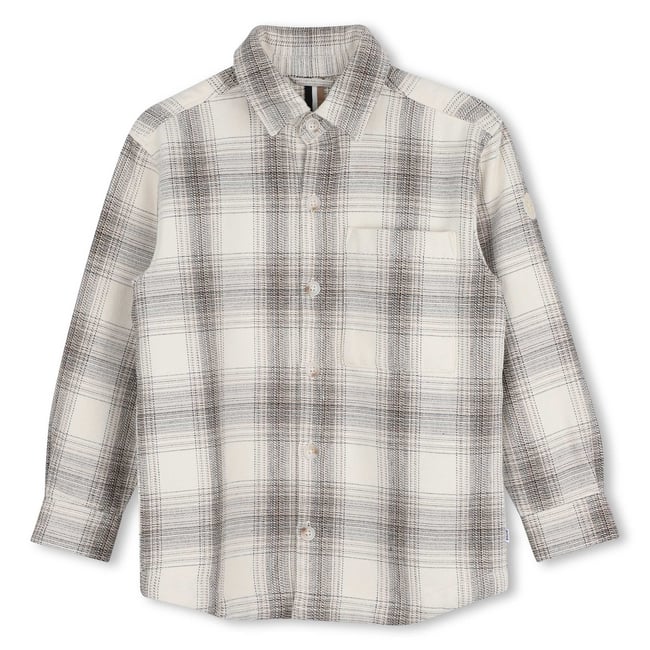 Chemise manches longues ivory <span itemprop=