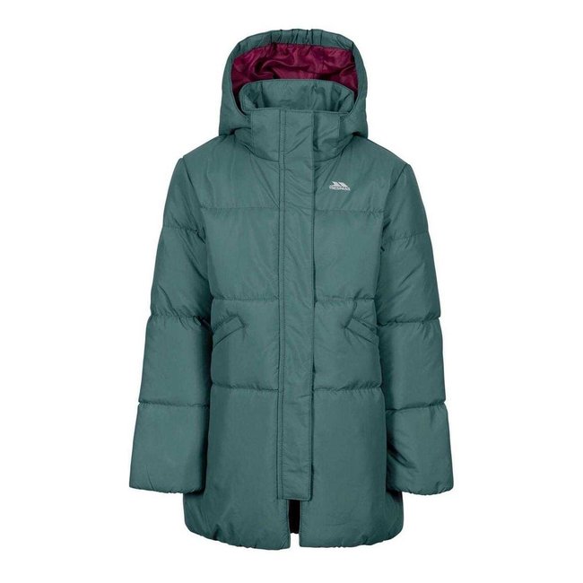 Veste matelassée à capuche amovible TIFFY vert <span itemprop=