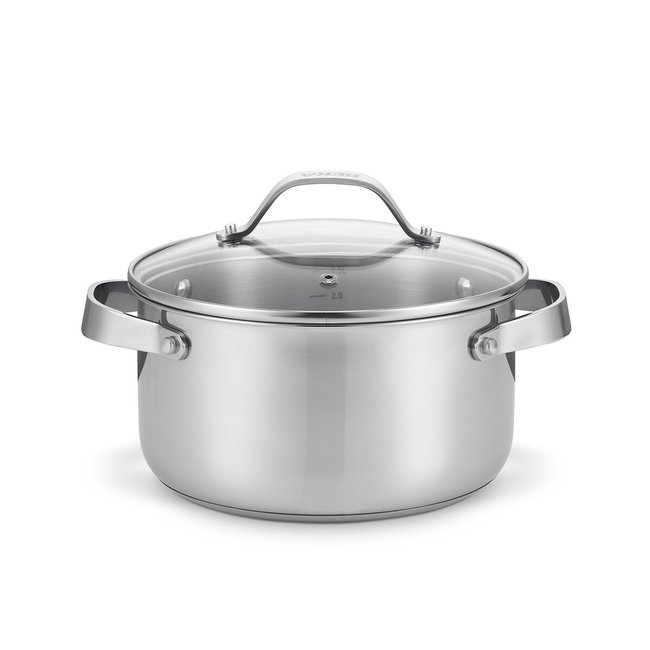 Cicla Casserole Dish and Lid, inox, BEKA