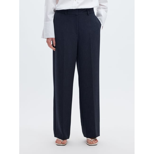 Pantalon À Jambe Ample dark sapphire <span itemprop=