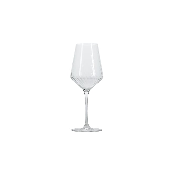 Lot de 4 Verre À Vin ROBI Couleur transparent <span itemprop=