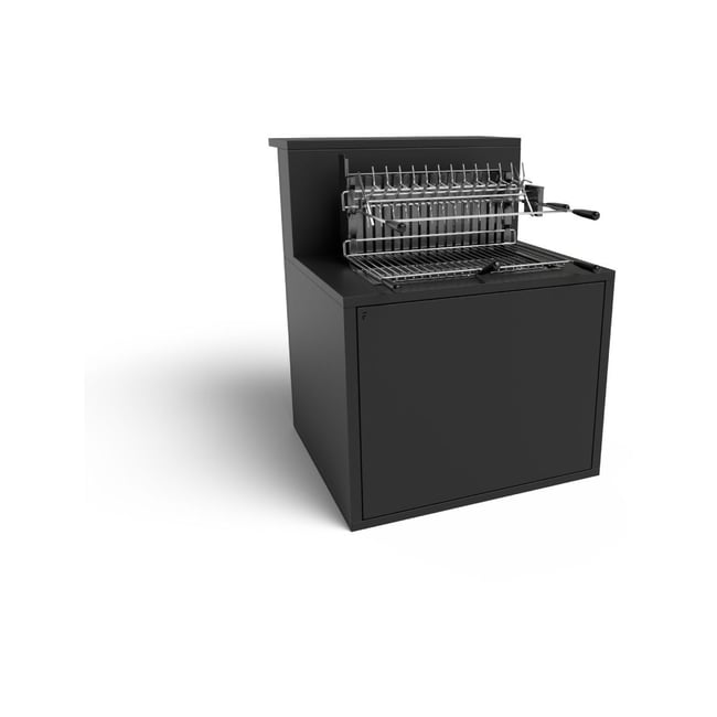 Support plancha SGAF 66 CBN gril acier fermé 66 Comptoir v002228 <span itemprop=