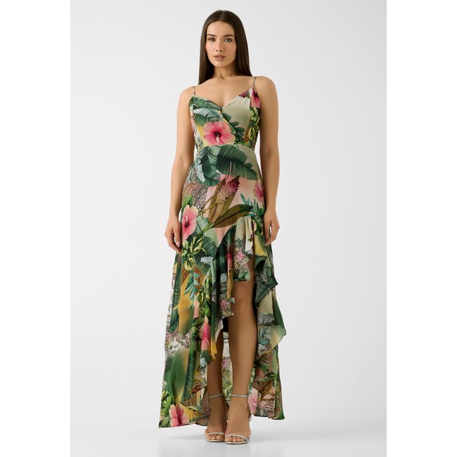 Maxi Imprimé Floral Dress fantaisie florale <span itemprop=