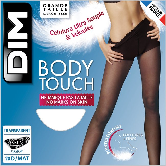 Strumpfhose Body Touch, Voile, 20 den schwarz <span itemprop=