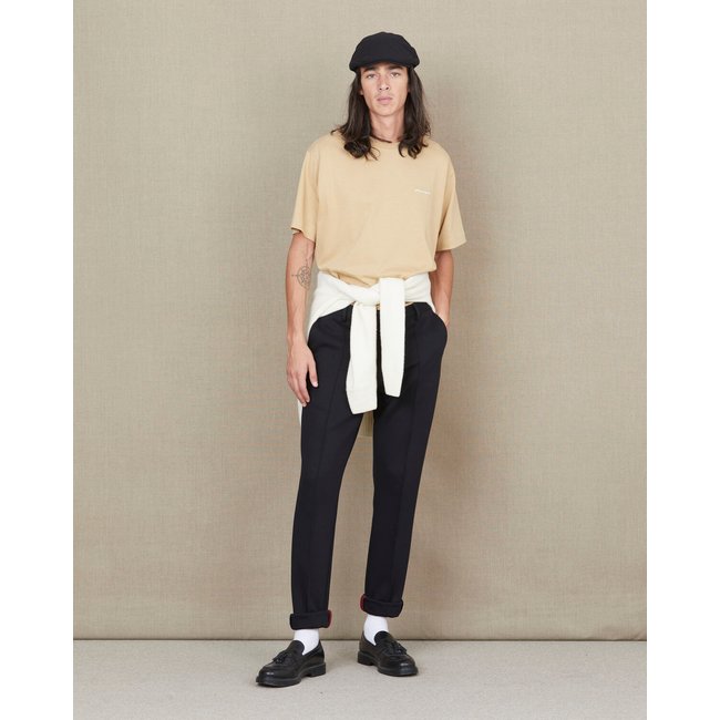 T-shirt col rond CITY TEE OVERSIZE beige <span itemprop=