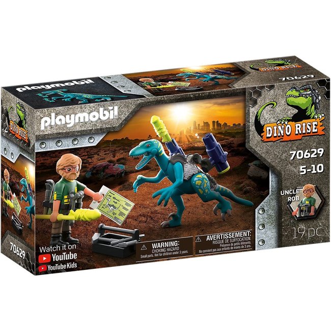 Deinonychus - Playmobil - Dino Rise multicolore <span itemprop=