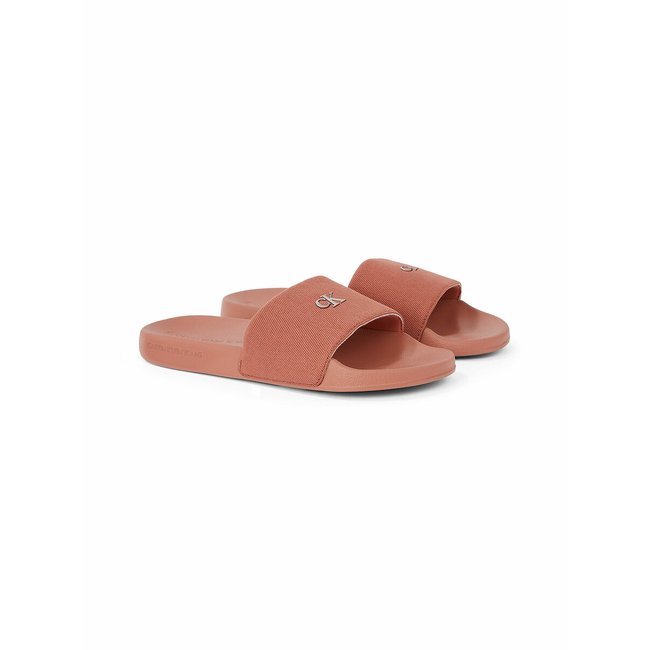 Monogram Sliders, pink, CALVIN KLEIN JEANS