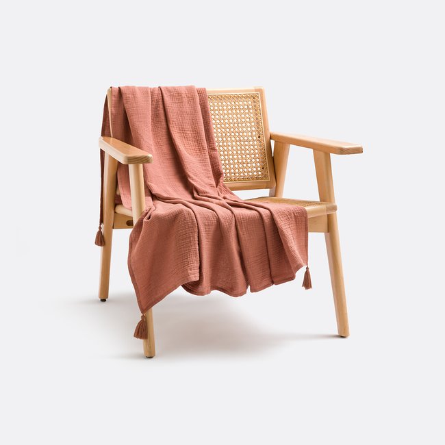 Plaid de gasa de algodón, Kumla - LA REDOUTE INTERIEURS