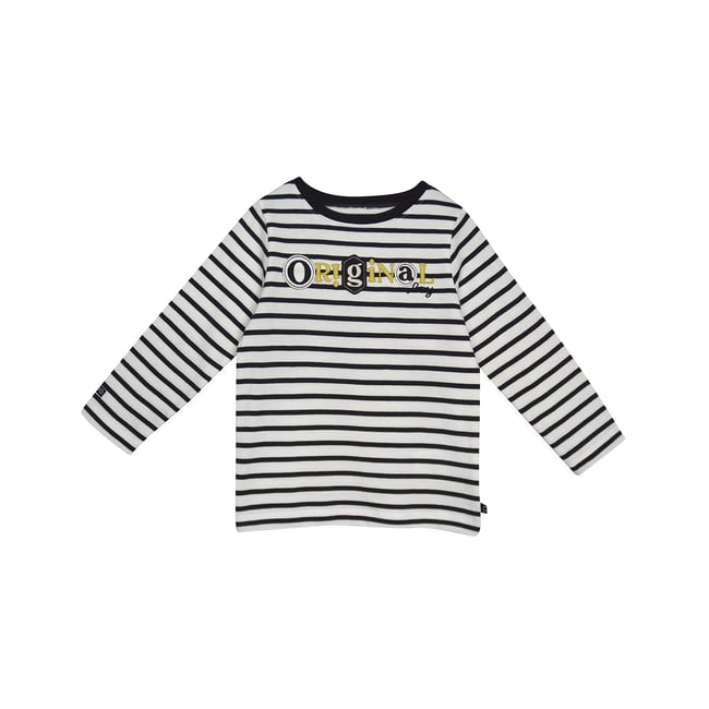Tshirt melvin manches longues les grands de sucre d'orge blanc <span itemprop=