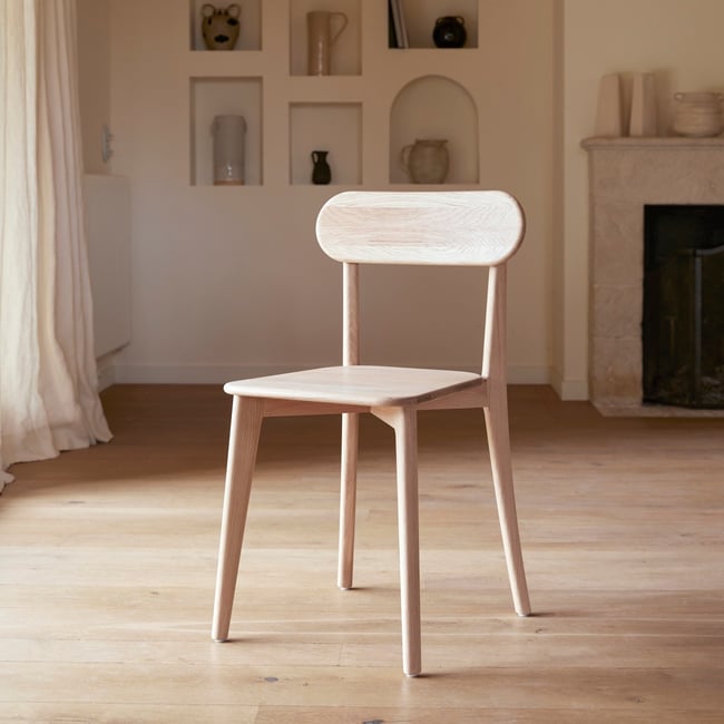 Chaise, ABEL Couleur naturel <span itemprop=