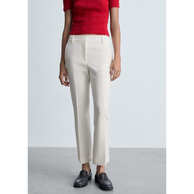 Pantalon droit pinces - MANGO