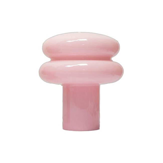 Lampe à poser design verre rose POP Couleur rose <span itemprop=
