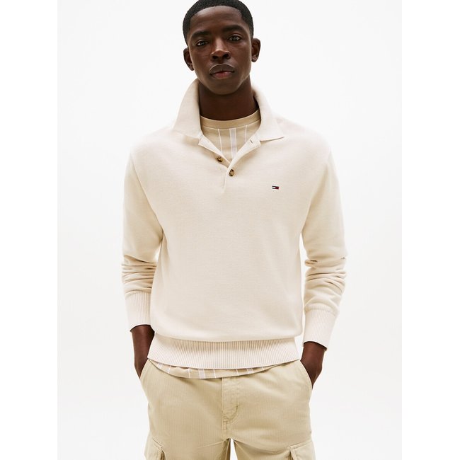 Pull con collo a bottoni - TOMMY JEANS