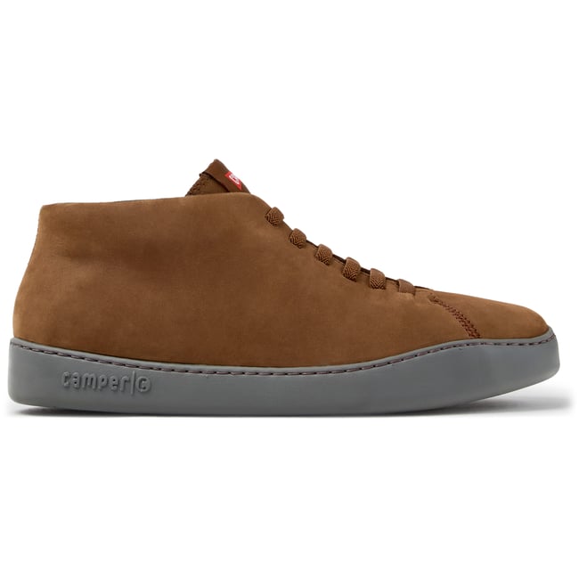 Baskets Peu Touring Nubuck Leather brun moyen 029 <span itemprop=