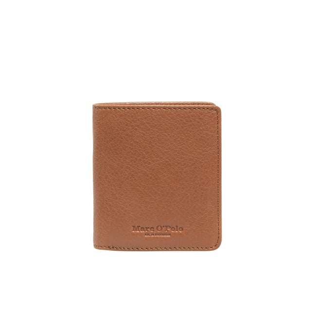 Portefeuille En cuir de qualité supérieure marron foncé <span itemprop=