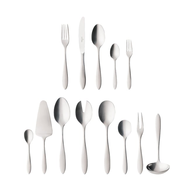 Ménagère 68Pcs. ARTHUR Couleur argent/platine <span itemprop=