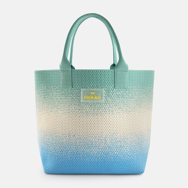 Sac à main vegan TAMALA aura bleue <span itemprop=