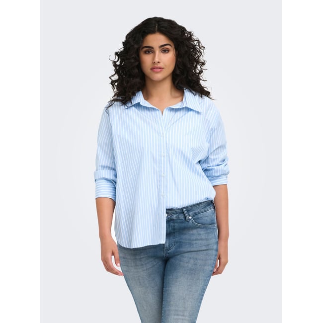 Chemise bleue - soft chambray <span itemprop=